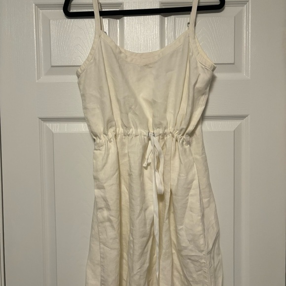 Eileen Fisher Linen drawstring waist Dress - Picture 3 of 5